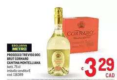 Brut - Prosecco Treviso DOC  Cornaro
