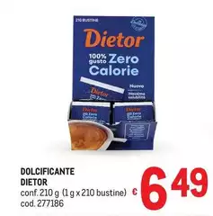 Dietor - Dolcificante