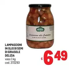Deliziosa - Lampascioni In Olio Di Semi Di Girasole