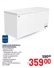 Congelatore Orizzontale
