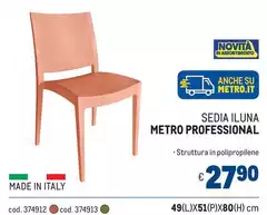 Sedia Iluna Metro Professional