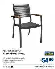 Metro Professional Poltroncina Lynx Metro Professional Poltroncina Lynx