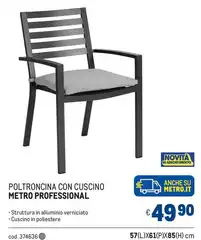 Su - Poltroncina Con Cuscino Su - Poltroncina Con Cuscino