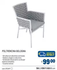 Su - Poltroncina Bologna Su - Poltroncina Bologna