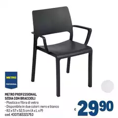 Sedia Con Braccioli