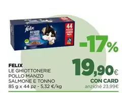 Felix - Le Ghiottonerie Pollo Manzo Salmone E Tonno