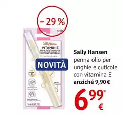 Sally Hansen - Penna Olio Per Unghie E Cuticole Con Vitamina E