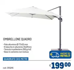 Su - Ombrellone Quadro Su - Ombrellone Quadro