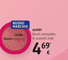 Debby - Blush Compatto In Polvere Mat 400 Ml
