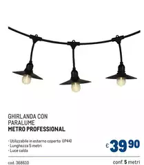 Luce - Ghirlanda Con Paralume Luce - Ghirlanda Con Paralume