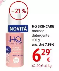Hq - Skincare Mousse Detergente 100 G
