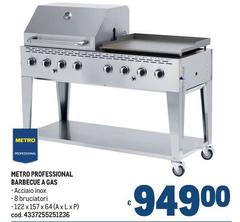 Metro Professional Barbecue A Gas