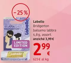 Labello - Bridgerton Balsamo  Labbra 4,8 G, Assort.