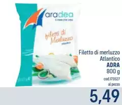 Adra - Filetto Di Merluzzo Atlantico
