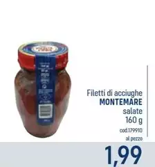 Monte Mare - Filetti Di Acciughe