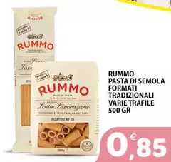 Rummo - Pasta Di Semola Formati Tradizionali