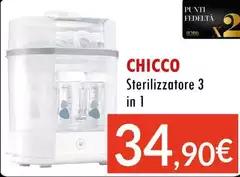 Chicco - Sterilizzatore 3 In 1 Chicco - Sterilizzatore 3 In 1