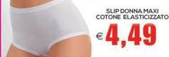 Maxi - Slip Donna  Cotone Elasticizzato