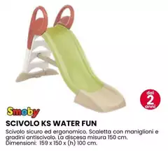 Smoby - Scivolo Ks Water Fun Smoby - Scivolo Ks Water Fun