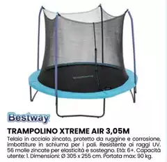 Bestway - Trampolino Xtreme Air 3.05m Bestway - Trampolino Xtreme Air 3.05m