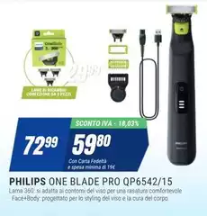 Philips - One Blade Pro QP6542/15