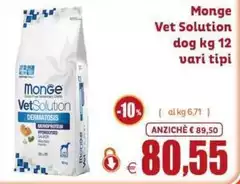 Monge - Vet Solution Dog Monge - Vet Solution Dog
