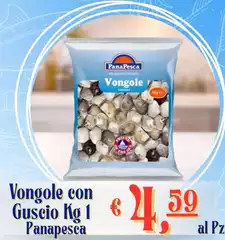 Panapesca - Vongole Con Guscio