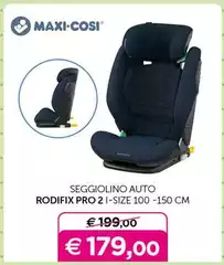 Seggiolino Auto Rodifix Pro 2 I-Size 100 - 150 CM