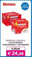 Huggies - Pannolini Giga Pack Little Movers Tradizionale Huggies - Pannolini Giga Pack Little Movers Tradizionale