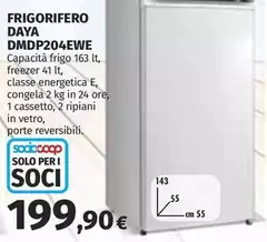 Daya - Frigorifero Dmdp204ewe