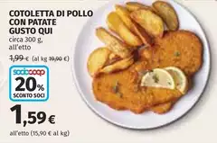 Varia gusto - Cotoletta Di Pollo Con Patate