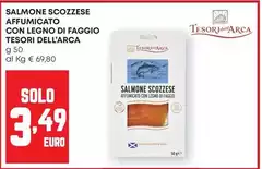 Arca - Salmone Scozzese Affumicato Con Legno Di Faggio