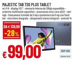 Majestic - Tab 720 Plus Tablet