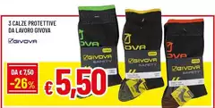 Givova - 3 Calze Protettive Da Lavoro Givova - 3 Calze Protettive Da Lavoro