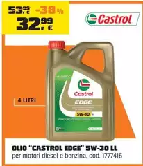 Castrol - Olio "Edge" 5W-30 LL Castrol - Olio "Edge" 5W-30 LL