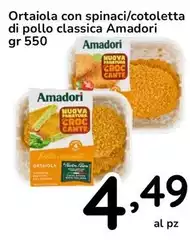 Amadori - Ortaiola Con Spinaci