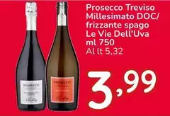 Le Vie Dell'uva - Prosecco Treviso Millesimato DOC