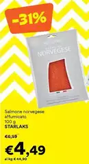 Starlaks - Salmone Norvegese Affumicato