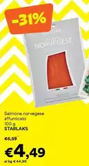 Starlaks - Salmone Norvegese Affumicato