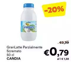 Candia - Granlatte Parzialmente Scremato