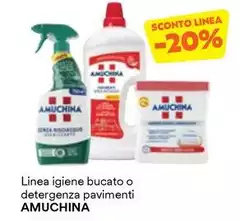 Amuchina - Linea Igiene Bucato O Detergenza Pavimenti