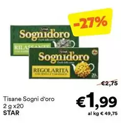 Star - Tisane Sogni D'Oro Star - Tisane Sogni D'Oro