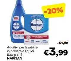 Napisan - Additivi Per Lavatrice In Polvere O Liquidi