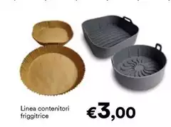 Linea -  Contenitori Friggitrice