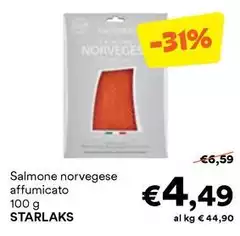 Starlaks - Salmone Norvegese Affumicato