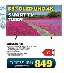 Samsung - Tv Oled 55" Uhd 4k QE55S85FAUXZT