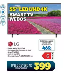 LG - Tv Led 55" Uhd 4k 55UA74006LB