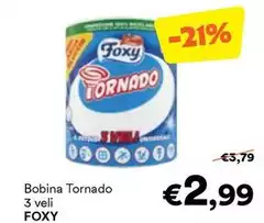 Foxy - Bobina Tornado