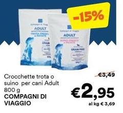 Crocchette Trota O Suino Per Cani Adult