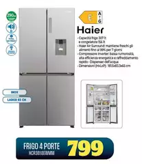Haier - Frigo 4 Porte HCR3818EWMM